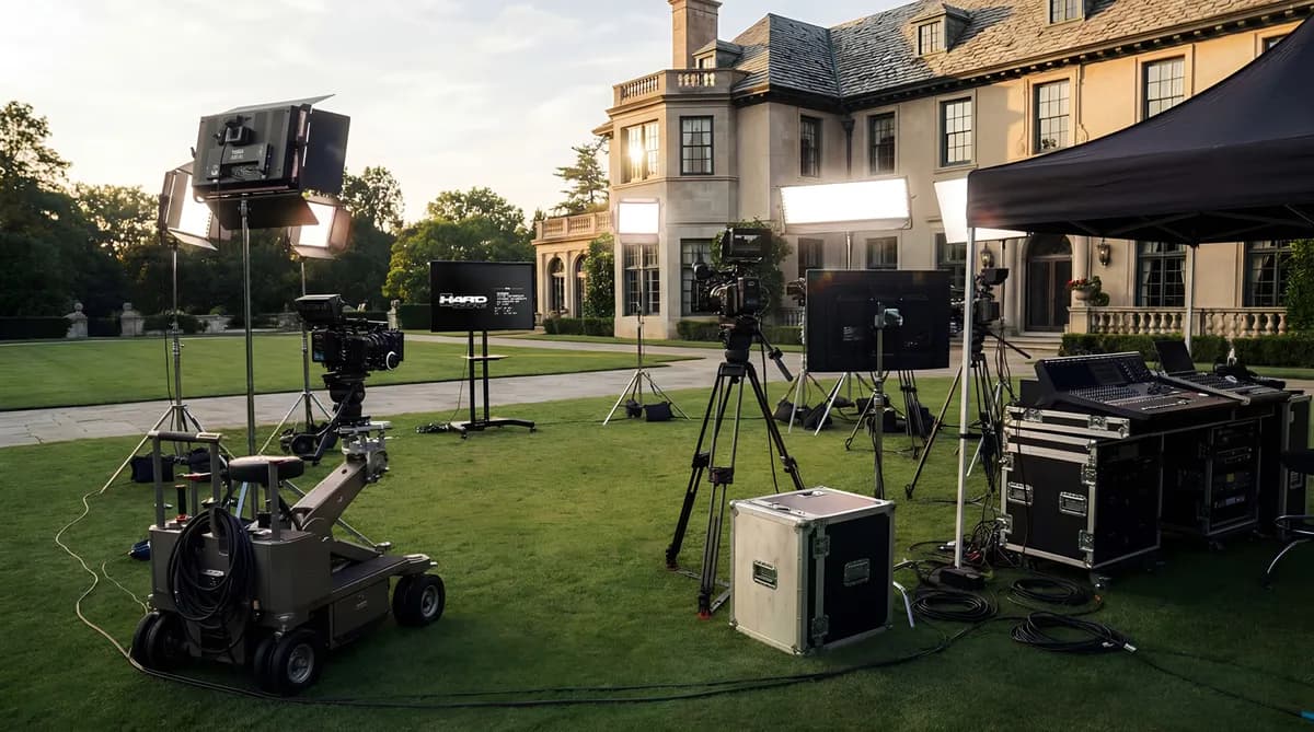 HardScope production crew on set